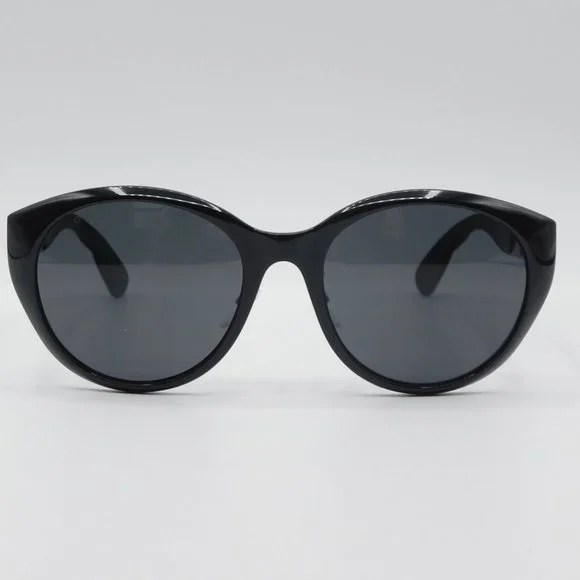 GUCCI GG0814SK 001 BLACK GREY CAT EYE WOMEN'S AUTHENTIC SUNGLASSES 56-20… - Picture 3 of 12